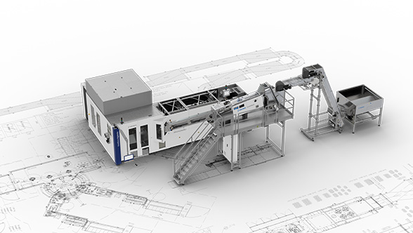 La máquina sopladora Contiform BigBottle